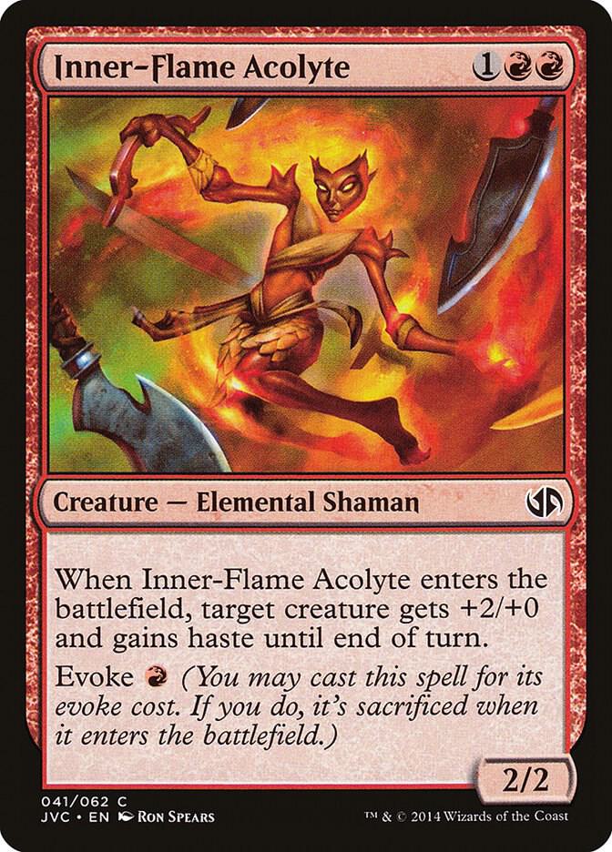 Inner-Flame Acolyte 41 card from Duel Decks: Anthology