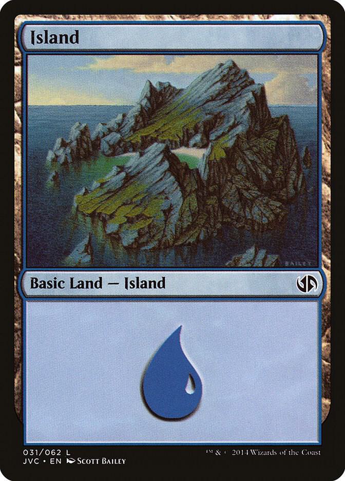 Island (JVC) 31 card from Duel Decks: Anthology