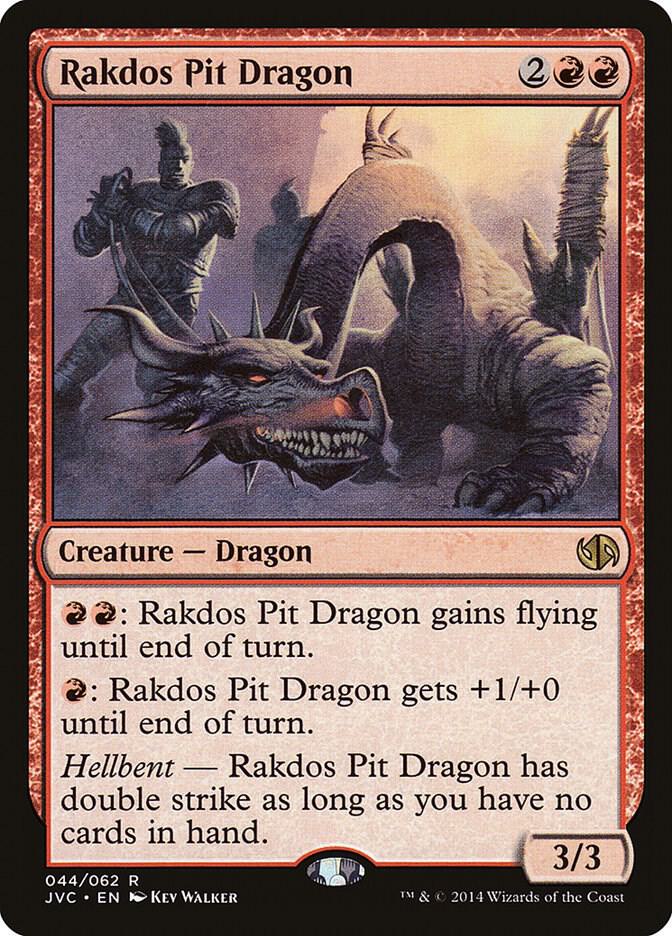 Rakdos Pit Dragon 44 card from Duel Decks: Anthology