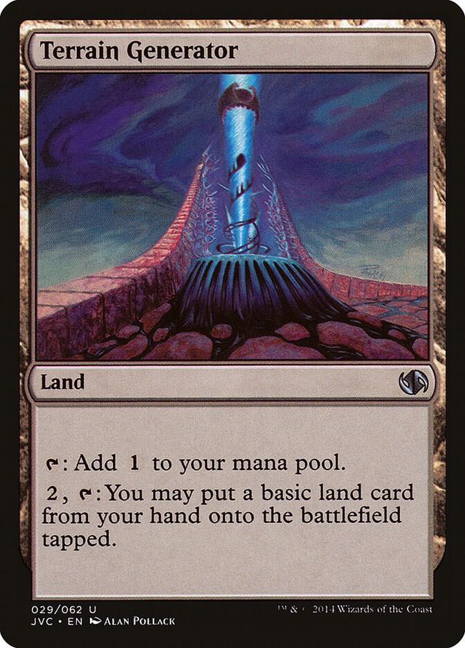 Terrain Generator 29 card from Duel Decks: Anthology