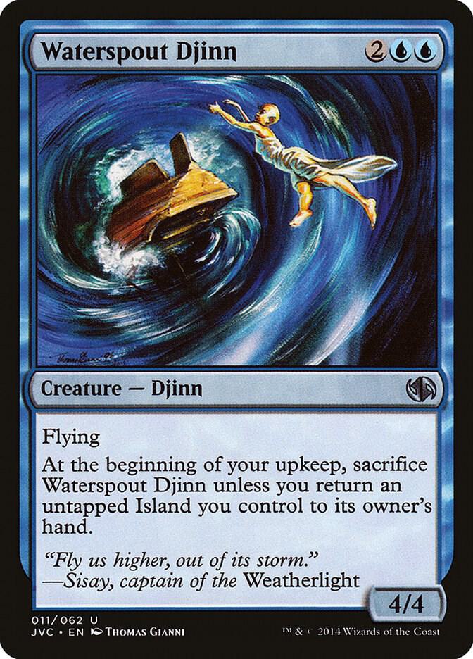 Waterspout Djinn 11 card from Duel Decks: Anthology