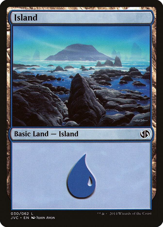 Island (JVC) 30 card from Duel Decks: Anthology