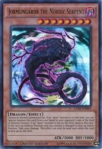 Jormungardr the Nordic Serpent LC05-EN001 card from Legendary Collection 5D's