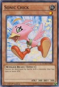 Sonic Chick LC5D-EN001 card from Legendary Collection 5D's