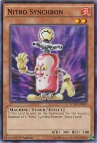 Nitro Synchron LC5D-EN004 card from Legendary Collection 5D's