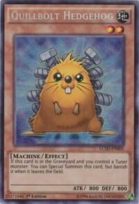 Quillbolt Hedgehog LC5D-EN005 card from Legendary Collection 5D's