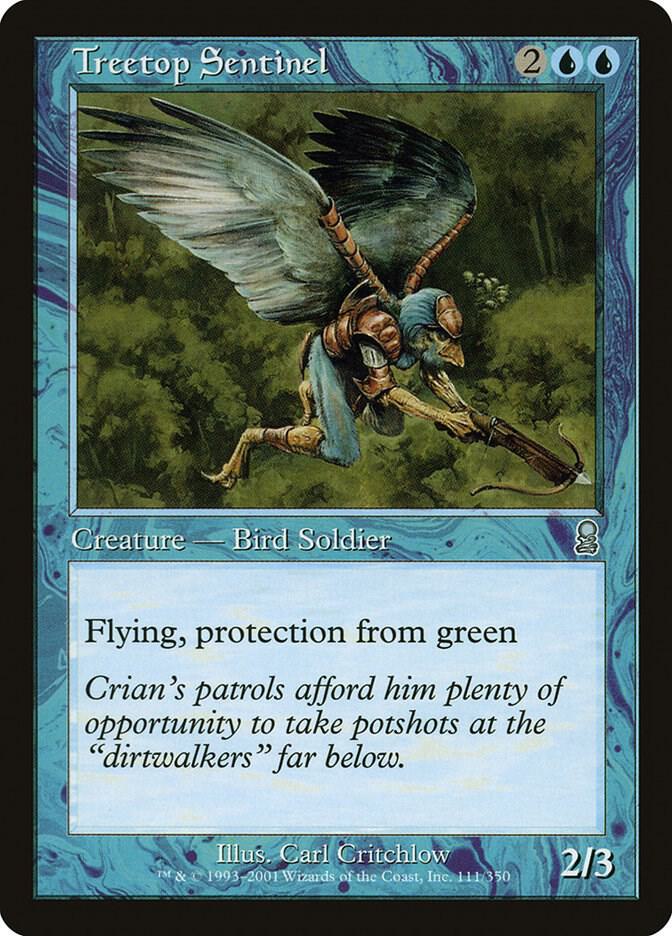Treetop Sentinel 111 card from Odyssey