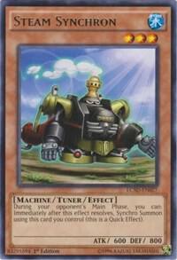 Steam Synchron LC5D-EN027 card from Legendary Collection 5D's