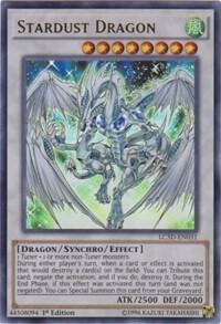 Stardust Dragon LC5D-EN031 card from Legendary Collection 5D's