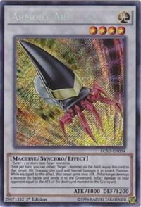 Armory Arm LC5D-EN034 card from Legendary Collection 5D's