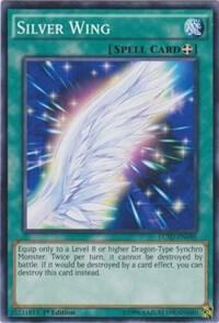 Silver Wing LC5D-EN046 card from Legendary Collection 5D's