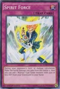 Spirit Force LC5D-EN054 card from Legendary Collection 5D's