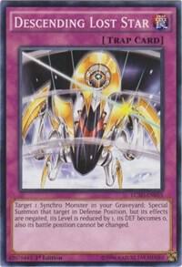 Descending Lost Star LC5D-EN055 card from Legendary Collection 5D's