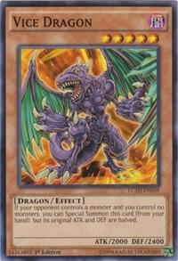 Vice Dragon LC5D-EN059 card from Legendary Collection 5D's