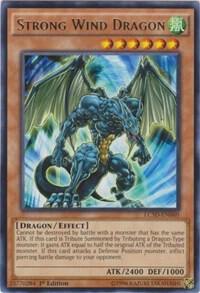 Strong Wind Dragon LC5D-EN060 card from Legendary Collection 5D's
