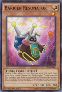 Barrier Resonator LC5D-EN066 card from Legendary Collection 5D's