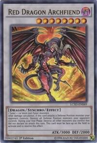 Red Dragon Archfiend LC5D-EN069 card from Legendary Collection 5D's