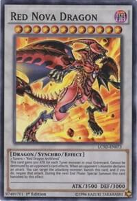 Red Nova Dragon LC5D-EN073 card from Legendary Collection 5D's