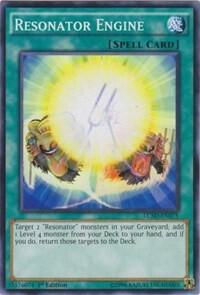 Resonator Engine LC5D-EN075 card from Legendary Collection 5D's