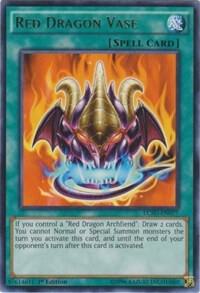 Red Dragon Vase LC5D-EN077 card from Legendary Collection 5D's