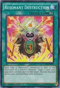 Resonant Destruction LC5D-EN079 card from Legendary Collection 5D's