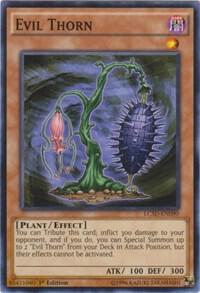 Evil Thorn LC5D-EN090 card from Legendary Collection 5D's