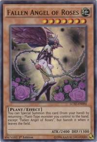 Fallen Angel of Roses LC5D-EN094 card from Legendary Collection 5D's
