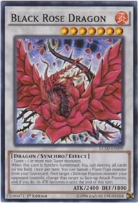 Black Rose Dragon LC5D-EN099 card from Legendary Collection 5D's