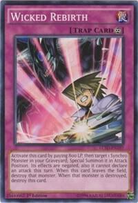 Wicked Rebirth LC5D-EN107 card from Legendary Collection 5D's