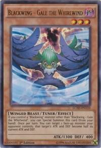 Blackwing - Gale the Whirlwind LC5D-EN110 card from Legendary Collection 5D's