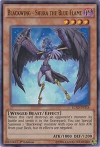 Blackwing - Shura the Blue Flame LC5D-EN114 card from Legendary Collection 5D's