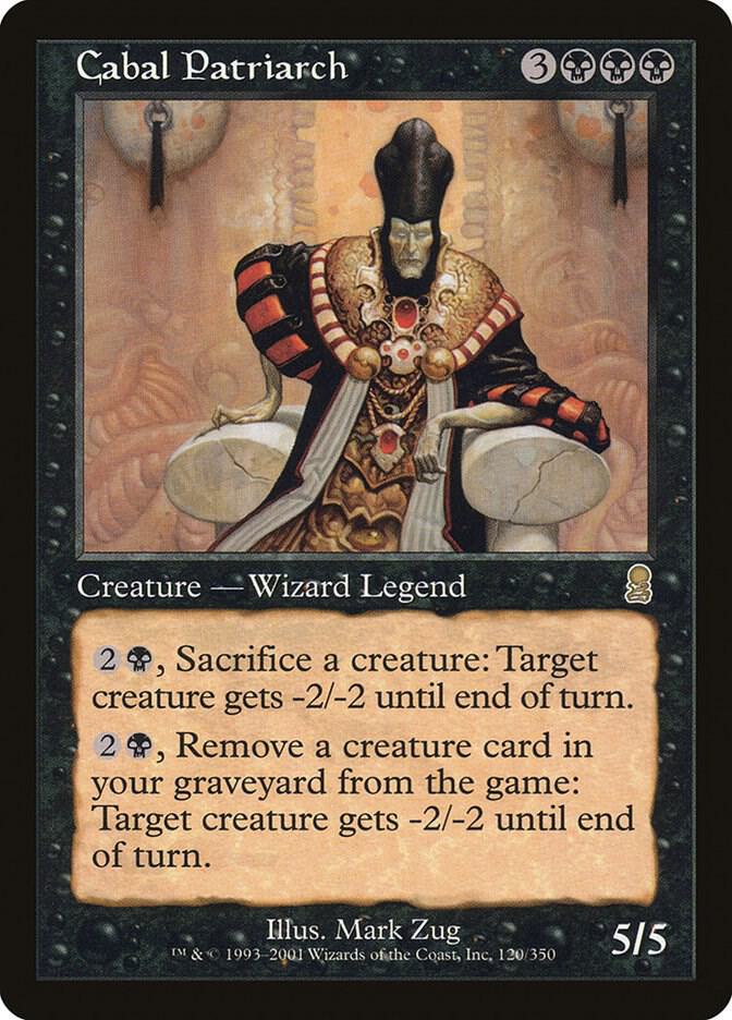Cabal Patriarch 120 card from Odyssey