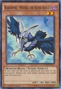 Blackwing - Mistral the Silver Shield LC5D-EN117 card from Legendary Collection 5D's