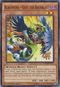 Blackwing - Gust the Backblast LC5D-EN121 card from Legendary Collection 5D's