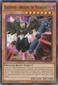 Blackwing - Abrolhos the Megaquake LC5D-EN125 card from Legendary Collection 5D's