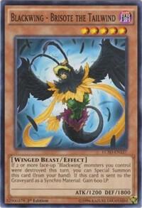 Blackwing - Brisote the Tailwind LC5D-EN127 card from Legendary Collection 5D's