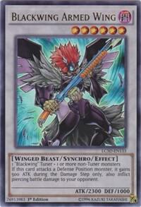 Blackwing Armed Wing LC5D-EN133 card from Legendary Collection 5D's