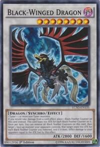 Black-Winged Dragon LC5D-EN135 card from Legendary Collection 5D's