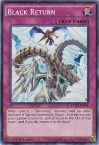 Black Return LC5D-EN145 card from Legendary Collection 5D's