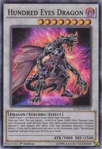 Hundred Eyes Dragon LC5D-EN154 card from Legendary Collection 5D's