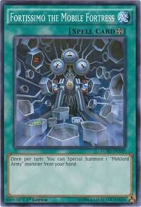 Fortissimo the Mobile Fortress LC5D-EN169 card from Legendary Collection 5D's