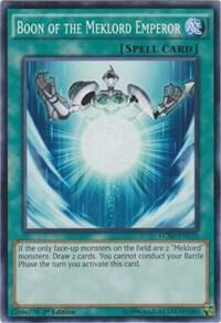 Boon of the Meklord Emperor LC5D-EN170 card from Legendary Collection 5D's