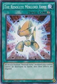 The Resolute Meklord Army LC5D-EN171 card from Legendary Collection 5D's