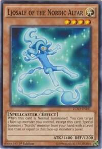Ljosalf of the Nordic Alfar LC5D-EN181 card from Legendary Collection 5D's