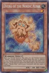 Dverg of the Nordic Alfar LC5D-EN183 card from Legendary Collection 5D's