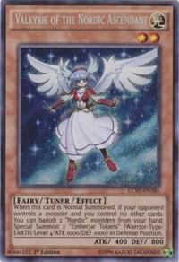 Valkyrie of the Nordic Ascendant LC5D-EN184 card from Legendary Collection 5D's