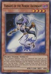 Vanadis of the Nordic Ascendant LC5D-EN187 card from Legendary Collection 5D's