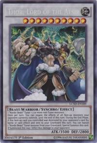 Thor, Lord of the Aesir LC5D-EN189 card from Legendary Collection 5D's