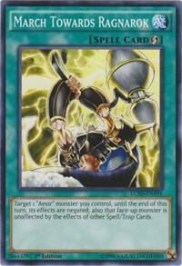 March Towards Ragnarok LC5D-EN194 card from Legendary Collection 5D's