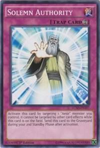 Solemn Authority LC5D-EN197 card from Legendary Collection 5D's